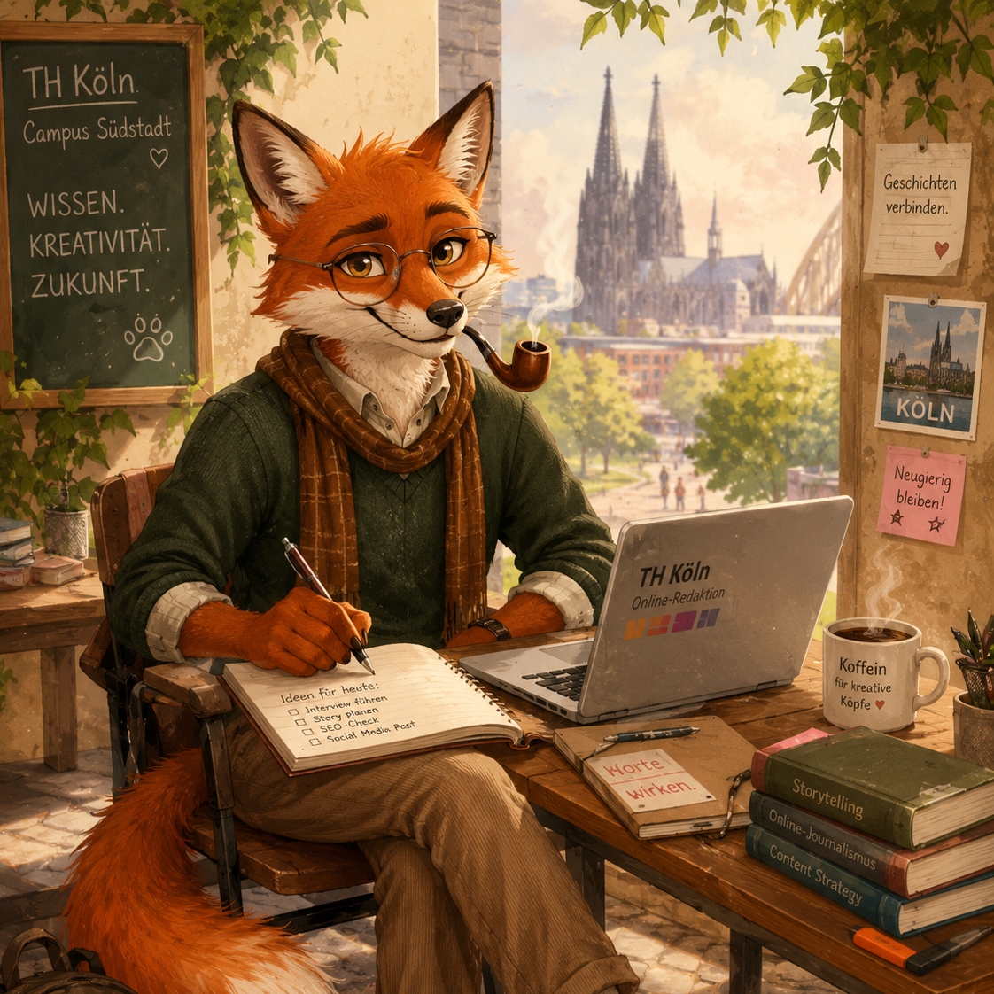 Ben der Fuchs und die Pfeife der Ideen